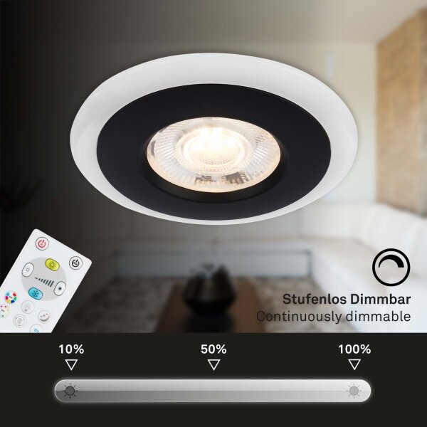 Briloner - SADA 3x LED RGBW Stmievateľné kúpeľňové svietidlo LED/5W/230V IP44+ DO