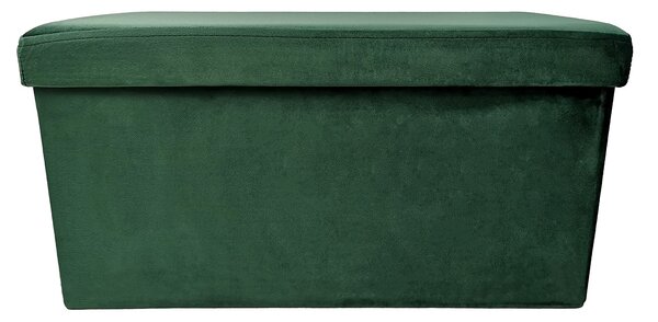 Kontrast Skladací taburet PERFECT DUO 60x30 cm tmavozelený