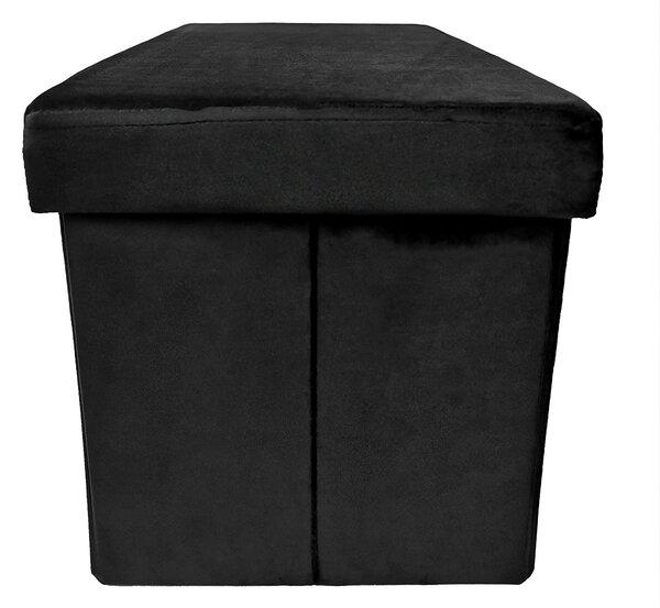 Kontrast Skladací taburet PERFECT DUO 60x30 cm čierny