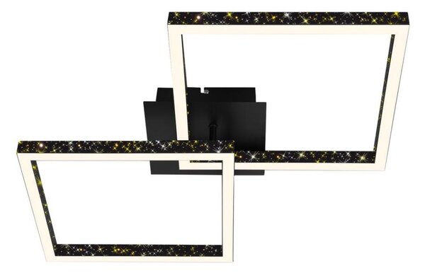 Brilo - LED Stmievateľný prisadený luster FRAME 2xLED/9W/230V
