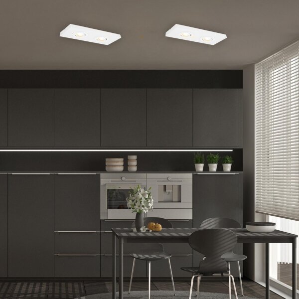 Briloner 3996026 - LED Bodové svietidlo CTS 2xLED/4W/230V 2700/4000K biela