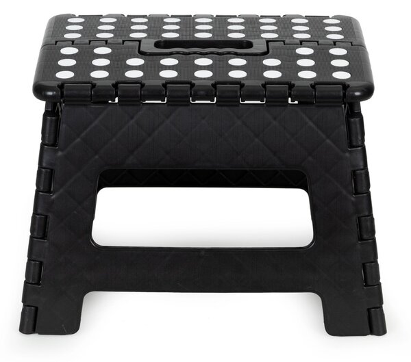 MODERNHOME Skládacia stolička TABOR 22 cm čierna