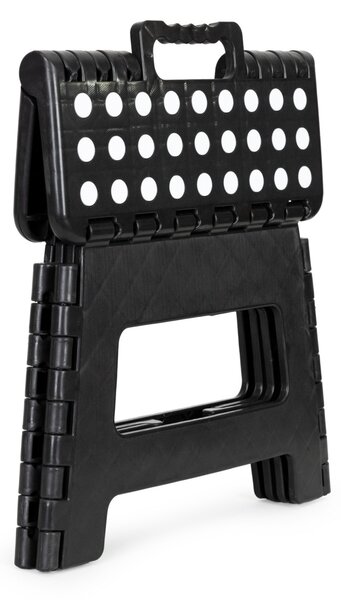 MODERNHOME Skládacia stolička TABOR 22 cm čierna
