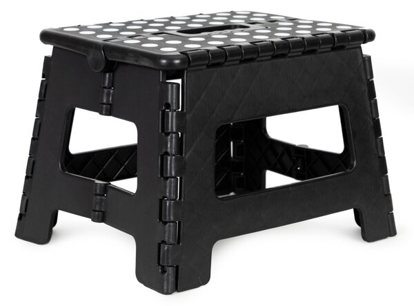 MODERNHOME Skládacia stolička TABOR 22 cm čierna