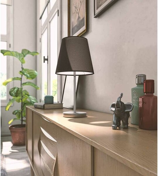 Wofi 8324.01.10.0000 - Stolná lampa CESENA 1xE14/42W/230V čierna