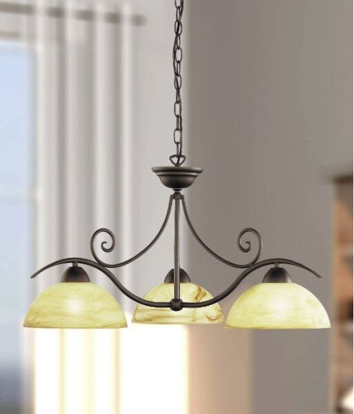 Wofi 5128.03.09.0000 - Luster na reťazi LACCHINO 3xE27/60W/230V