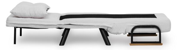 Hanah Home Skladacie kreslo Jednomiestne Sando biele