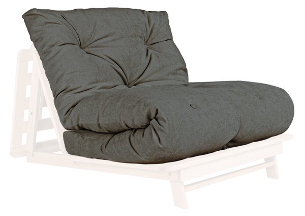 MarLiving Skladacie kreslo futon LAYTI 03 90 cm z masívu/sivá