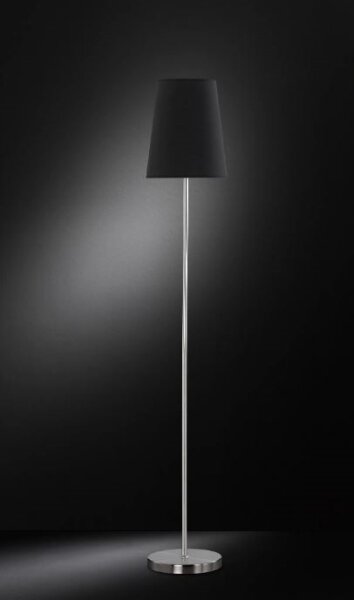 Wofi 3329.01.10.6000 - Stojacia lampa FYNN 1xE27/60W/230V čierna