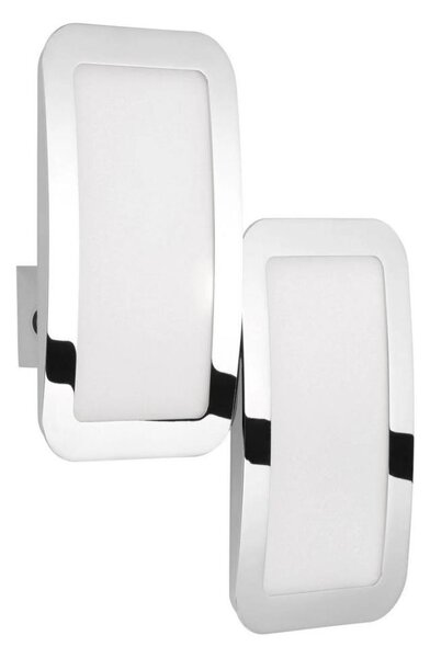 Wofi 4526.02.01.6000- SADA 2x LED Stmievateľné nástenné svietidlo SAGA LED/8W/230V