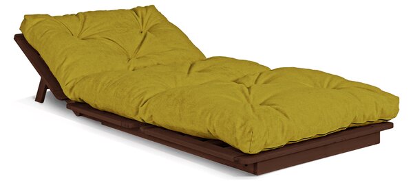 MarLiving Skladacie kreslo LAYTI 03 90 cm z masívu/zelené