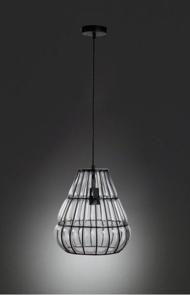 Wofi 6404.01.10.9000 - Luster na lanku BANKS 1xE27/40W/230V