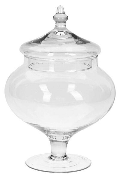 Excellent Houseware Sklenená dóza AURELIA 28 cm číra