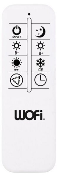 Wofi 11621 - LED Stmievateľné stropné svietidlo AKON LED/38W/230V 2700-5500K+ DO