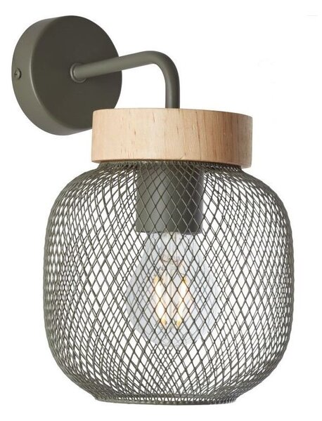 Brilliant - Nástenná lampa GIADA 1xE27/40W/230V zelená