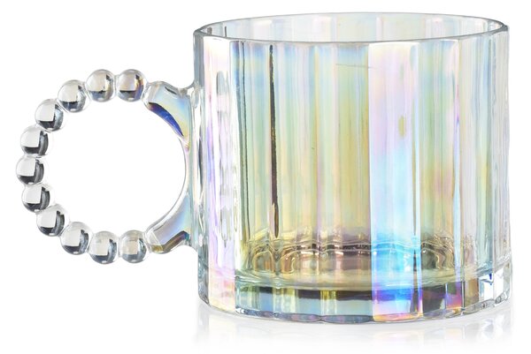 Allesken Sklenený hrnček MODERN KITCHEN LILY 300 ml číry