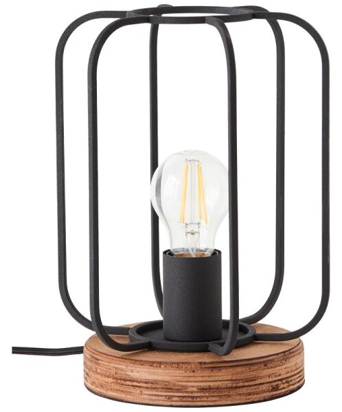 Brilliant - Stolová lampa TOSH 1xE27/40W/230V topoľ