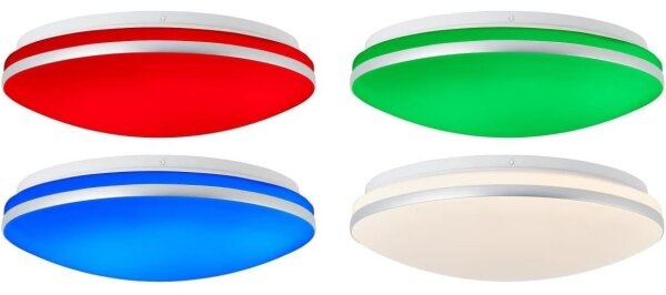 Brilliant - LED RGBW Stmievateľné stropné svietidlo MIDWAY LED/14W/230V + DO