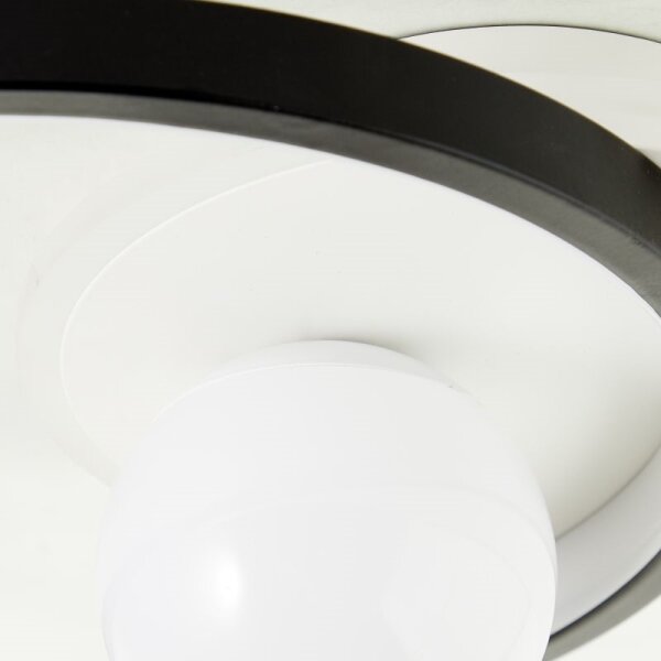 Brilliant - LED Stmievateľné stropné svietidlo ATLANTA LED/24W/230V čierna/biela