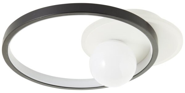 Brilliant - LED Stmievateľné stropné svietidlo ATLANTA LED/24W/230V čierna/biela