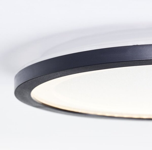 Brilliant - LED Stropné svietidlo MOSAKO LED/16W/230V 3000K pr. 25 cm čierna