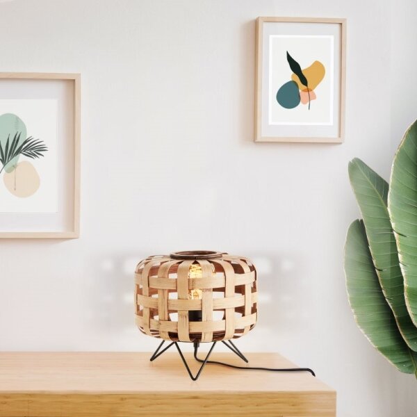 Brilliant - Stolná lampa WOODLINE 1xE27/40W/230V bambus