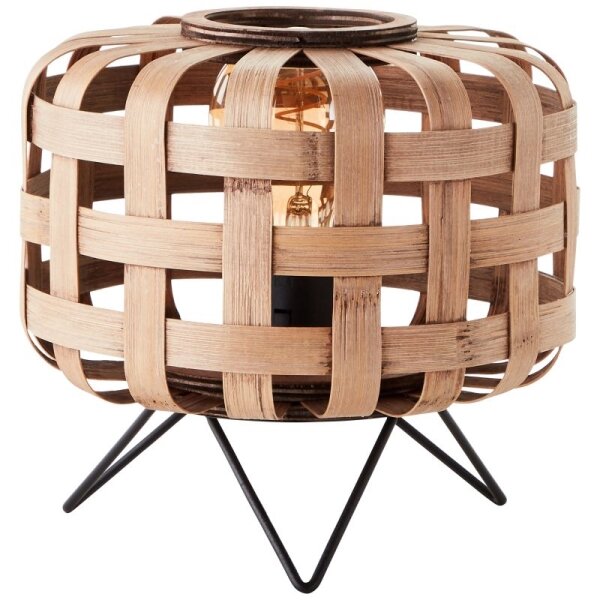 Brilliant - Stolná lampa WOODLINE 1xE27/40W/230V bambus