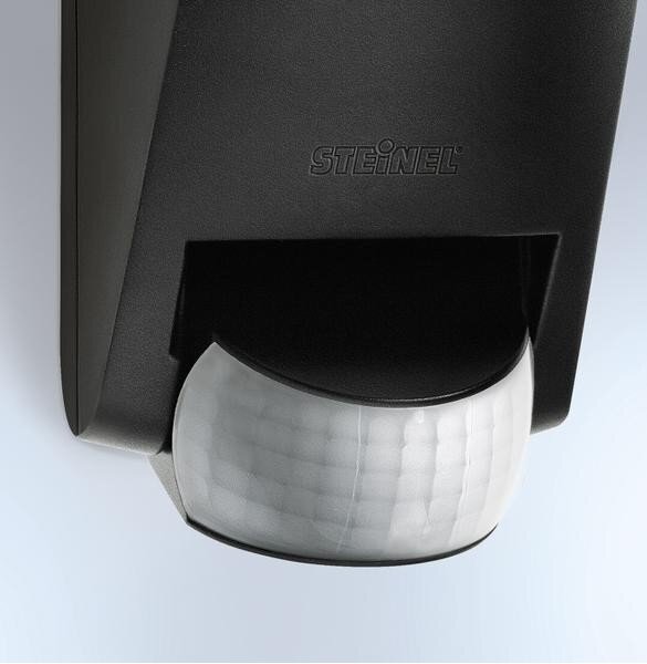 STEINEL 005535-Vonkajšie nástenné svietidlo so senzorom L585S 1xE27/60W čierna IP44