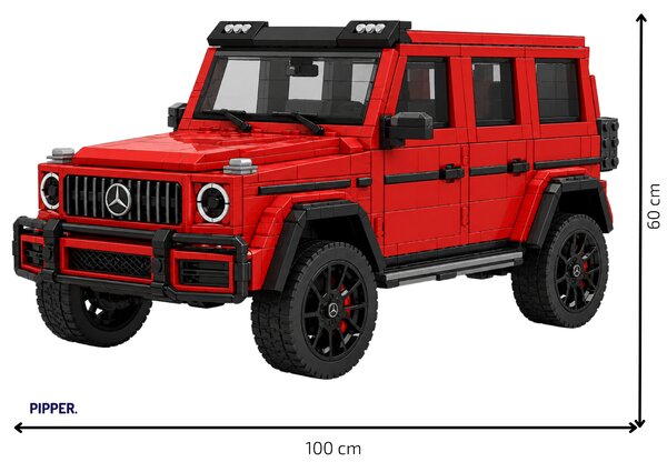60x100cm LEGO Mercedes G 4×4² - textilná nálepka na stenu