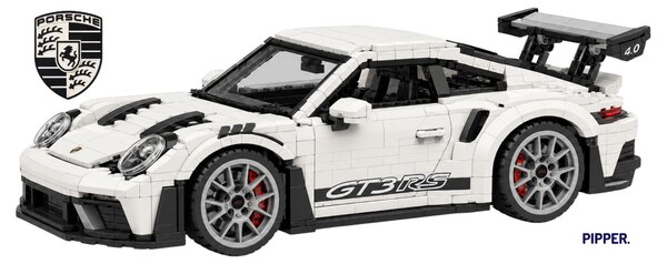 60x130cm LEGO Porsche 911 GT3RS - textilná nálepka na stenu
