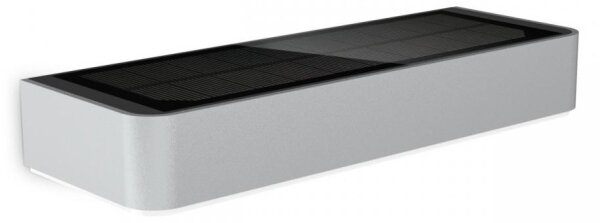 Steinel 052652-LED Solárne svietidlo so senzorom LED/1,5W 2x2000mAh IP44 strieborná