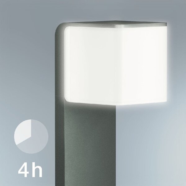 Steinel 055479 - LED Vonkajšia lampa so senzorom CUBO LED/9,5W/230V IP44