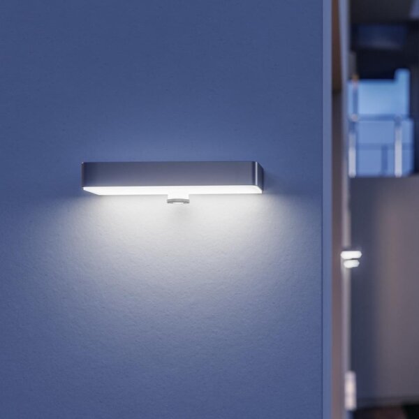 Steinel 052652-LED Solárne svietidlo so senzorom LED/1,5W 2x2000mAh IP44 strieborná