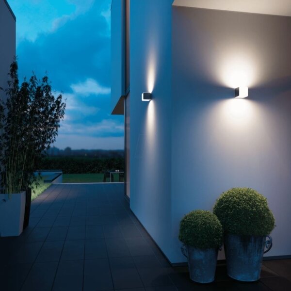 Steinel 055523 - LED Vonkajšie svietidlo so senzorom L 835 LED/9,5W/230V IP44