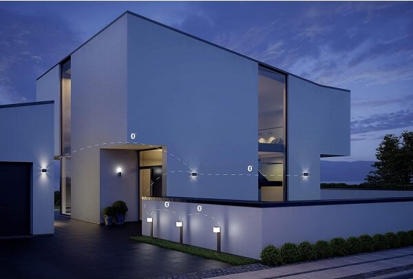 Steinel 055523 - LED Vonkajšie svietidlo so senzorom L 835 LED/9,5W/230V IP44