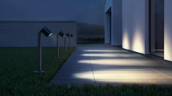 Steinel 068677 - LED Vonkajšia lampa SPOT WAY 1xGU10/6,7W/230V IP44 antracit