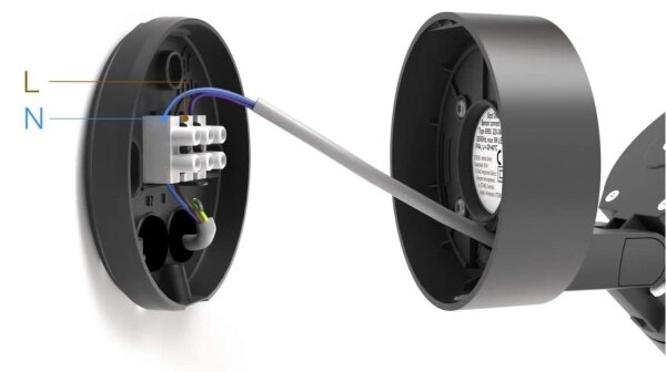 STEINEL 058630 - LED Vonkajšie svietidlo so senzorom SPOT ONE 1xGU10/7W/230V IP44