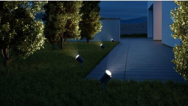 Steinel 068660 - LED Vonkajšia lampa SPOT GARDEN 1xGU10/6,7W/230V IP44 antracit
