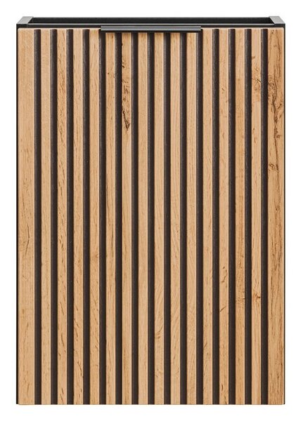 Comad Skrinka pod umývadlo Casad 40 cm čierna/dub wotan