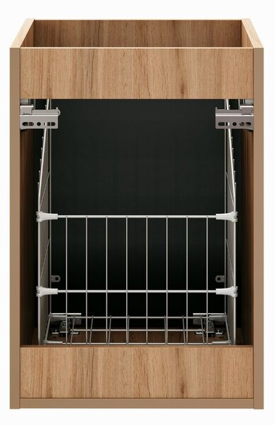 Comad Skrinka pod umývadlo Casad s doskou 140 cm dub wotan