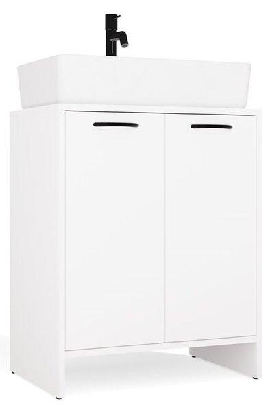 TP Living Skrinka pod umývadlo s doskou Nina 60 cm biela