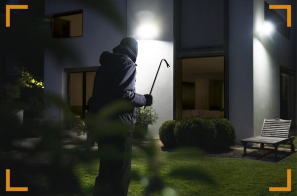 Steinel 065294 - LED Reflektor so senzorom a kamerou LED/21W/230V IP44