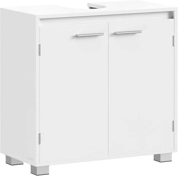 SONGMICS Skrinka pod umývadlo Vasagle Bruser 60 cm biela