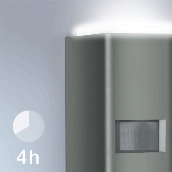 Steinel 067199 - LED Vonkajšie svietidlo so senzorom L 930 S LED/9,3W/230V IP44