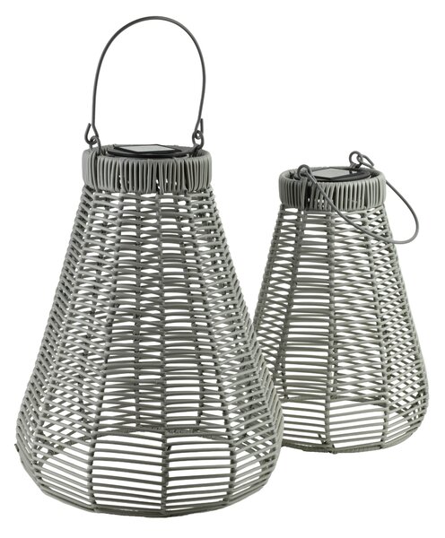 Mondex Solárny lampáš SOKKE 33/45 sivý