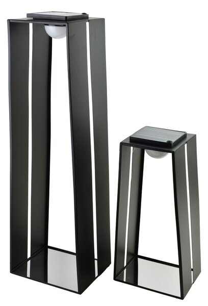 Mondex Solárna lucerna SOKKE III 40 cm čierna