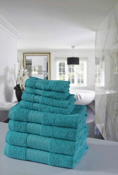 SADA FROTÉ UTERÁKOV, tyrkysová - Kúpeľňový textil, Online Only