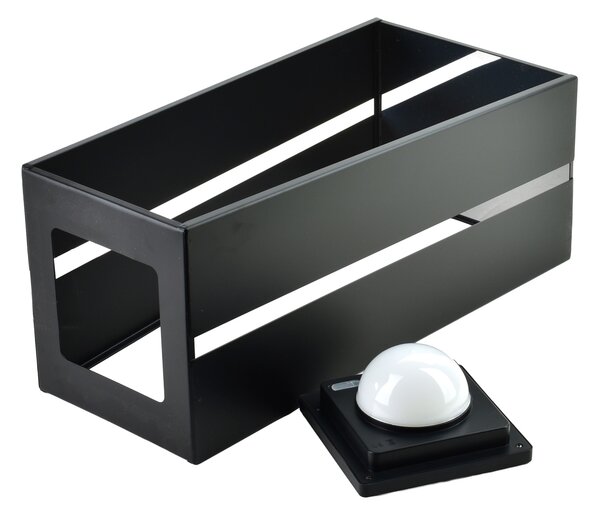 Mondex Solárna lucerna SOKKE III 40 cm čierna