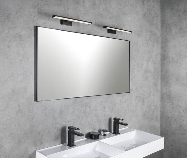 Sapho Sapho, AROWANA zrkadlo v ráme, 1200x600mm, čierna mat, AWB1260