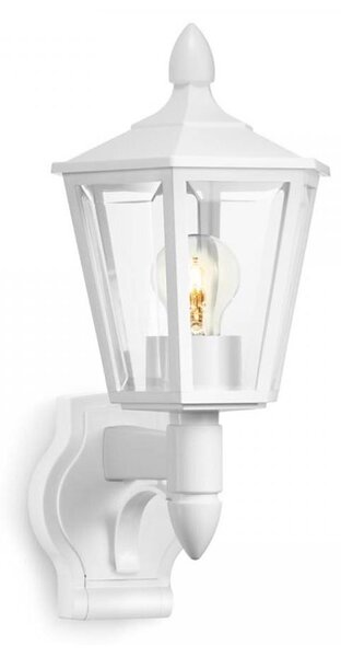 Steinel 069186 - Vonkajšie nástenné svietidlo L 15 1xE27/60W/230V IP44 biela